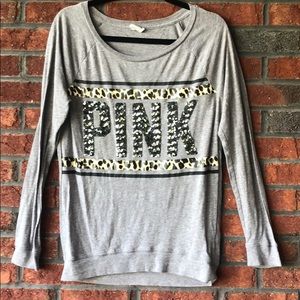 PINK Victoria’s Secret Long Sleeve With Sequins